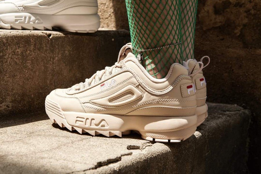fila disruptor 2 pale pink